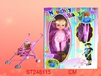 ST248115 - GO-CART & DOLL WITH MUSIC