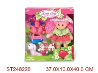 ST248226 - 14"FASHION CARTOON DOLL SET