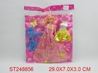 ST248856 - 芭比带板&配短裙&大眼镜&手提包