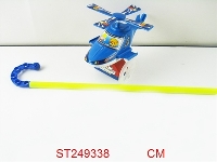 ST249338 - HAND PUSH PLANE WITH LIGHT & MUSIC