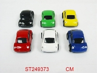 ST249373 - 24只锌合金回力车（24PCS/6色）