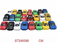 ST249389 - 24只锌合金回力车（24PCS/1C）