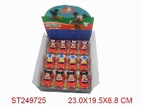ST249725 - MICKEY FREE WHEEL CAR WITH LIGHT&MUSIC,3ASSTD
