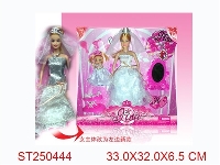 ST250444 - 吉娜婚纱修妆台+小女孩