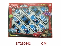 ST250642 - 汽车总动员回力车(12PCS)