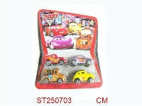 ST250703 - 汽车总动员2回力车(4款4只庄）