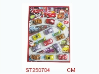 ST250704 - 汽车总动员2回力车(4款12只庄）