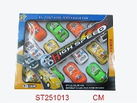 ST251013 - 四款渡座回力警车（12只庄）