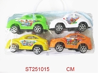 ST251015 - 四款渡座回力警车