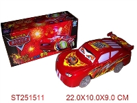 ST251511 - B/O CAR WITH LIGHT & MUSIC