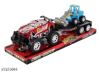 ST253085 - 惯性车拖滑行工程车 2款2色