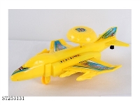 ST253131 - PULL STRING PLANE WITH LIGHT