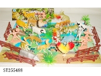 ST255488 - ANIMALS 、 HUNTERS AND MAP