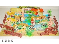 ST255489 - ANIMALS 、 HUNTERS AND MAP