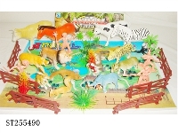 ST255490 - ANIMALS 、 HUNTERS AND MAP