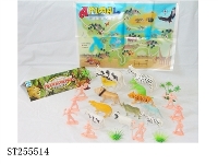 ST255514 - ANIMALS、MAP AND HUNTERS