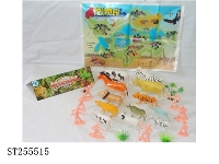 ST255515 - ANIMALS、MAP AND HUNTERS