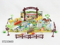 ST255603 - ANIMALS AND MAP