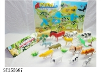 ST255687 - ANIMAL AND MAP