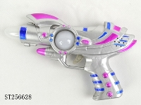 ST256628 - B/O GUN WITH FLASH