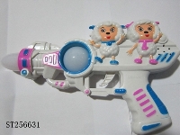ST256631 - B/O GUN WITH FLASH