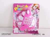 ST257587 - CARTOON HAND STYLE MOBILE WITH BATTERY (2 COLORS)