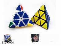ST257696 - PYRAMID MAGIC CUBE WITH STICKER