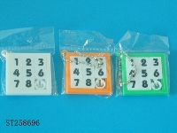 ST258696 - 带珠链数字智力小拼图(材料：HI+PS)