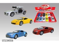 ST259556 - 1:32 METAL CAR W/LIGHT&MUSIC  DOOR CAN BE OPENED