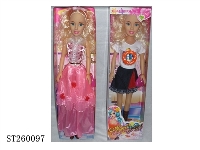 ST260097 - 18"BARBIE DOLL SET