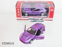 ST260310 - 1：32合金回力仿真赛车带IC,灯光音乐开车门