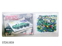 ST261839 - 智力拼图蘑菇丁混装300粒(彩盒）