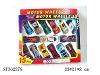 ST262378 - METAL SLIDING CAR (15PCS)