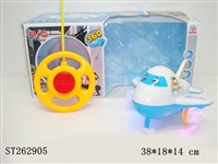 ST262905 - 2W R/C PLANE W/MUSIC &LIGHT