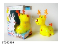 ST262999 - ELECTRIC CHRISTMAS DEER WITH LIGHT & MUSIC