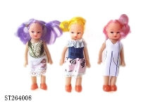 ST264008 - 3 MOUNTED 6-INCH BEAUTY CHILD BABY