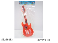 ST266483 - 实色电动音乐蜘蛛侠手机吉他