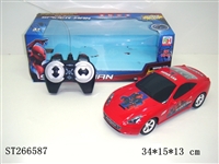 ST266587 - 蜘蛛侠4  四通遥控车（带前灯）
