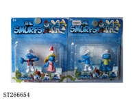 ST266654 - 2 INCH SMURFS 2PCS