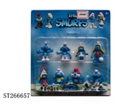 ST266657 - 2 INCH SMURFS 8PCS