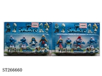 ST266660 - 2 INCH SMURFS 4PCS （2K）