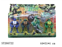 ST266722 - NINJA TURTLE WITH LIGHT + MOTORCYCLE