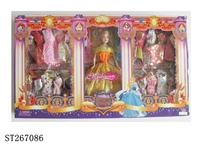 ST267086 - FASHION BARBIE DOLL SET