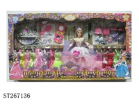 ST267136 - FASHION BARBIE DOLL SET
