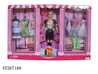 ST267168 - FASHION BARBIE DOLL SET