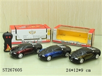 ST267605 - 1:24二通仿真布加迪遥控车单款3色