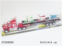 ST268899 - 惯性单层拖车载3只自行车