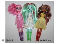 ST269045 - 9"BARBIE DOLL SET 3K