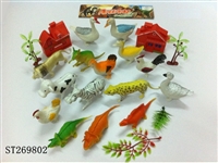 ST269802 - ANIMAL SET 15PCS