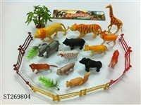 ST269804 - ANIMAL SET 13PCS